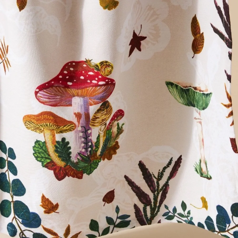 Nathalie Lete Marais‎ tea towel w mushrooms